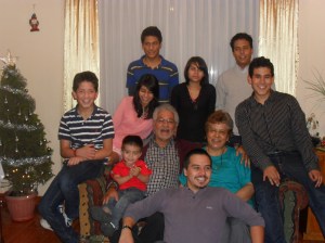 The Reinosos´grandchildren and great grandchildren