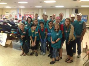 Mission Discovery volunteers at Sacred Heart Church