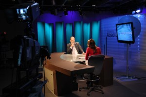 Dr. Nuñez hosting "Answers: Absolute Truths for a Relative World." 