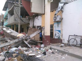 Only rubbles and desolation