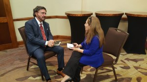 Dr. Armando Alducin & Cecilia Yepez, at the moment of the interview